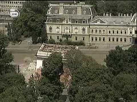 Destroying of Georgi Dimitrov Mausoleum