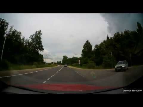 Driving to Sergiyev Posad from Dmitrov, Дмитров - Cергиев Посад, Blackvue DR500GW-HD