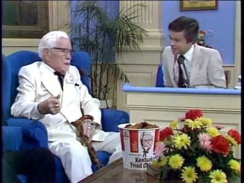 Jim Bakker PTL Club with Colonel Sanders 1979