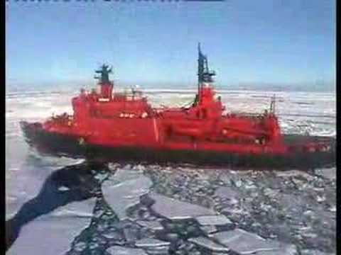 North Pole holiday expedition on the Nuclear Icebreaker Yamal