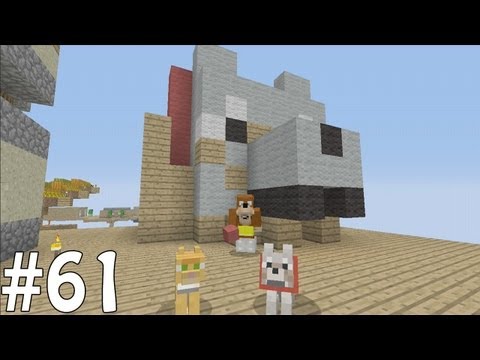 Minecraft Xbox - Sky Island Challenge - Squid's Slippery Pet Shop!! [61]