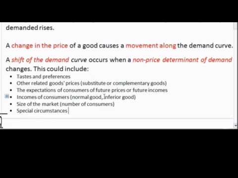 The Determinants of Demand - HD