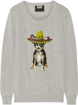 NET-A-PORTER | Markus Lupfer Sombrero Chihuahua sequined merino wool sweater