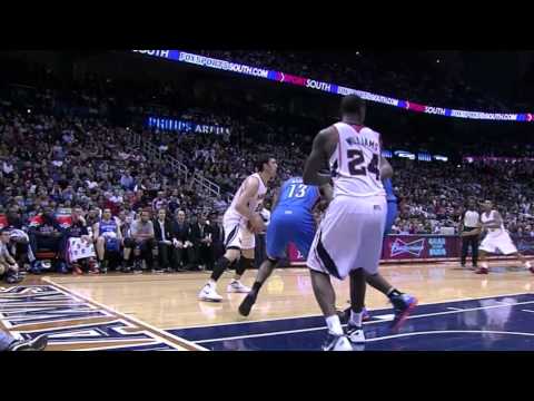 Josh Smith MONSTER dunk on Serge Ibaka (Mar. 3, 2012)