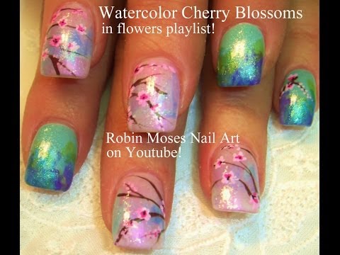 Cherry Blossom Nail Art