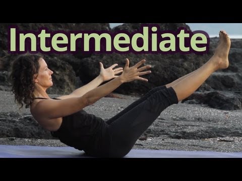 Yoga Class #3 w/Dagmar Vinyasa Flow - Intermediate - Energizing Sunrise Practice with Hang Music