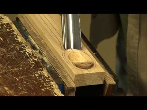 Making a spoon with a gouge and spokeshave - with Paul Sellers