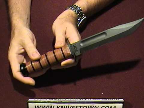 KA-BAR USMC Combat Knife Review - Full Sized Version