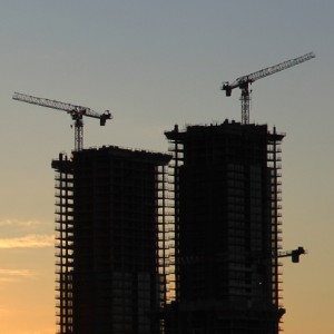 Toronto condo construction (Shutterstock)