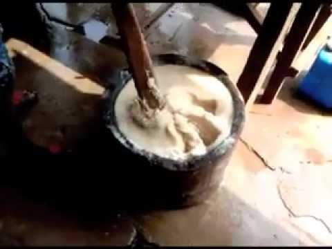 Nigerian Food: how-to make traditional Eba