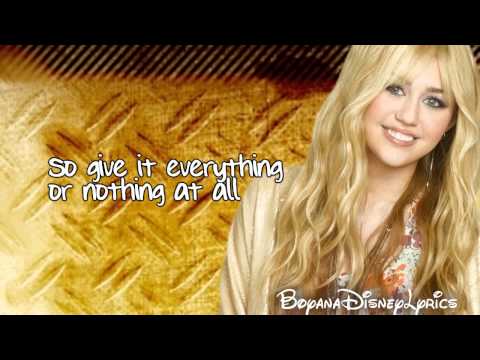 Hannah Montana - Ordinary Girl (Lyrics Video) HD