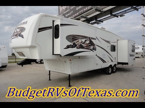 2007 Montana 3475RLS   Stunning 5th Wheel Travel Trailer Loaded With Extras And Camp Ready