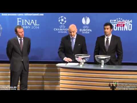 UEFA Champions League Sorteo Semifinal 11-04-2014