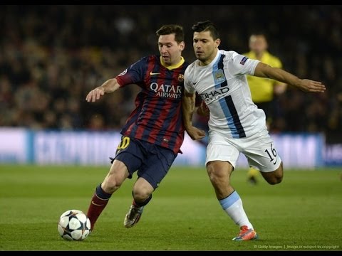 FC Barcelona vs Manchester City 2-1  Full Match HD Champions League 2014