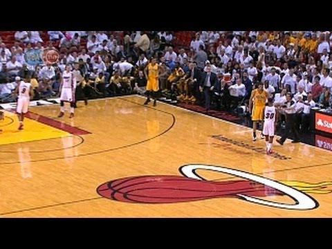 Norris Cole vs Jeff Pendergraph vs Flo Rida Manager (6.3.2013) NBA ECF GAME 7 All EJECTED