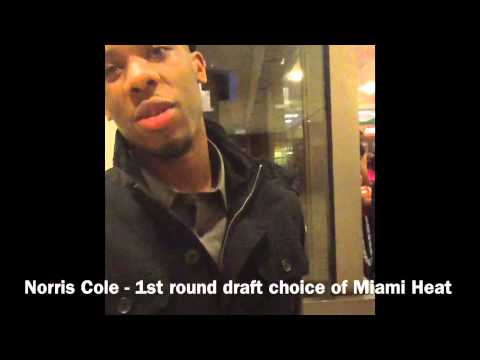 Miami Heat Guard Norris Cole Talks About Adjusting to NBA