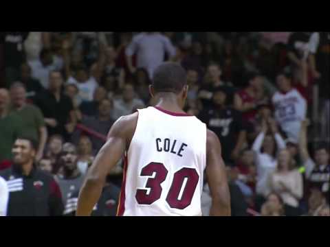 Norris Cole Hits 2 Clutch Shots Vs Boston(12/27/11)HD