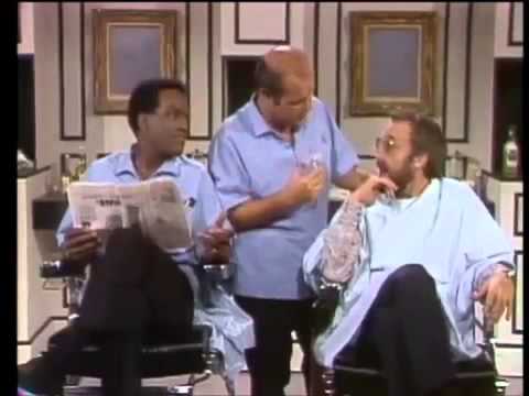 DEAN MARTIN, PETER SELLERS, NIPSY RUSSELL, DOM DeLUISE - 1973 - The Barbershop Sketch