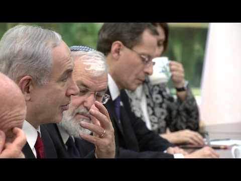 PM Netanyahu Meets with the Chinese President