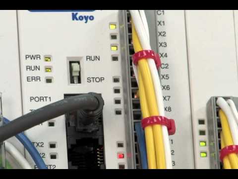 Part 8, Place PLC in Run Mode, CLICK PLCs by Koyo, from AutomationDirect