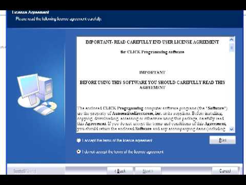Part 1, CLICK PLC - How to Install the Programming Software