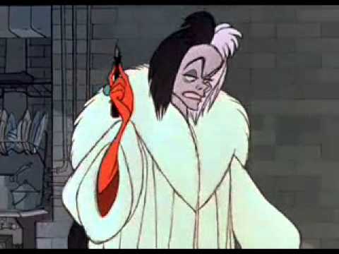 101 Dalmatians Cruella De Vil's Outburst Scene