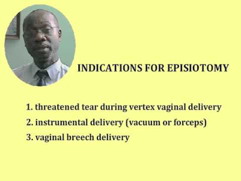 Episiotomy  Repair: Introduction to episiotomy