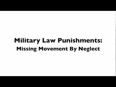 Article 87 Missing Movement Court Martial Attorney - 1-866-969-9860