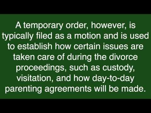 Emergency Ex Parte Order