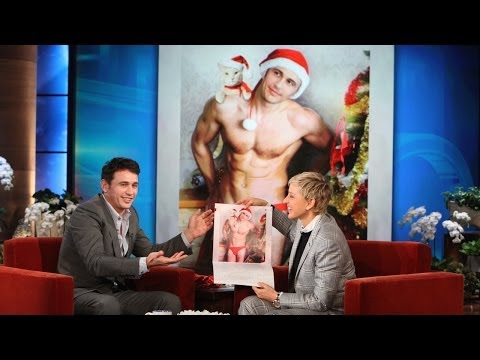 James Franco and His Cat Calendar