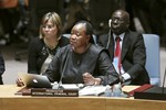 Security Council Discusses Sudan and South Sudan Fatou Bensouda, Prosecutor of the International Criminal Court (ICC), addresses the Security Council at its meeting on Sudan and South Sudan.