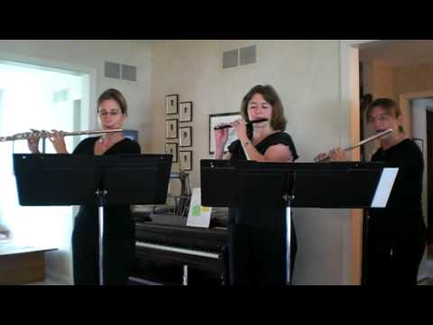 Flute Trio- Stars and Stripes-Lauren Erickson, Flute, Shelly and Tammy