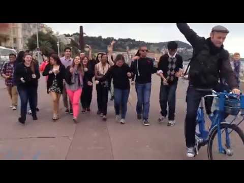 Nice Dance in Nice, France (Happy by Pharrell Williams)