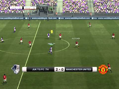 [HD] PES 2012 : JUK TG FC .TH 4 - 1 Manchester United [PART2]