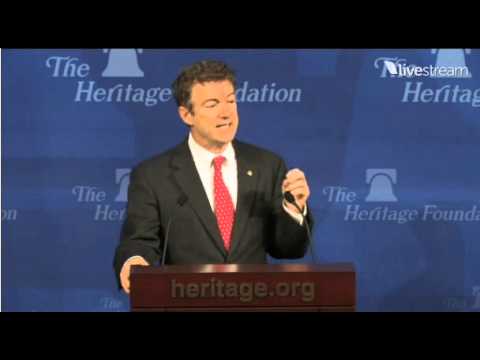 Senator Rand Paul: Restoring the Founders' Vision of Foreign Policy - Heritage Foundation 2/6/2013