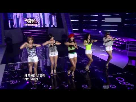 [KyuHK] 110729 MuBan Brave Girls - Why So Often  ComeBack Stage