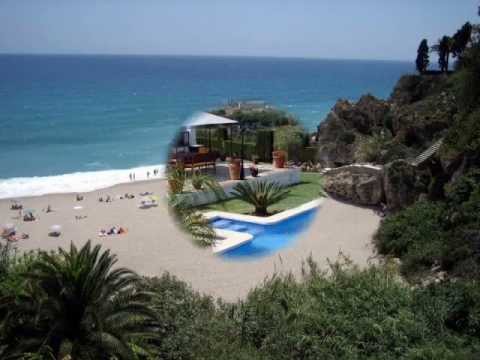 Nerja, Costa del Sol, Andalusia, Spain - playa, travel, tourism