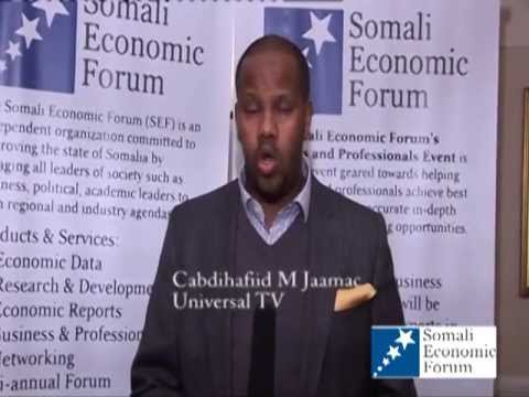 The 2nd Somali Economic Forum's Business and Professionals Event - 2013