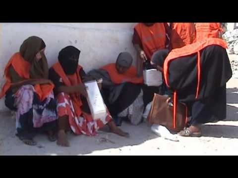 Child Health Days campaign in Mogadishu, Somalia