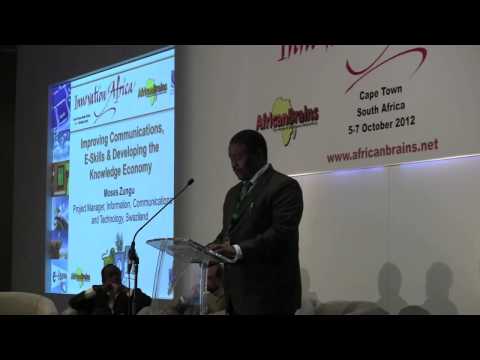 Moses Zungu - Project Manager, Information, Communications & Tech, Swaziland, Innovation Africa 2012