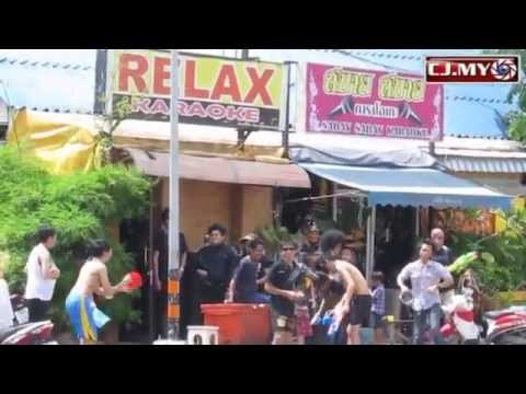 songkran festival at Phuket