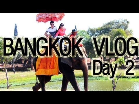 BANGKOK 2013 TRAVEL VLOG: Day 2 (Ayutthaya, Thailand) | makeupbykarlamisa