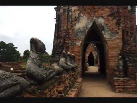 Wat Chaiwatthanaram Ayutthaya Thailand.wmv