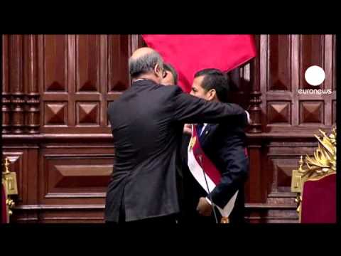 Humala sworn in as president of Peru