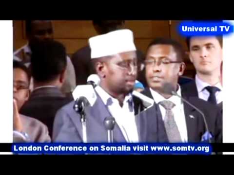 President of Somalia Sharif Sheikh Ahmed