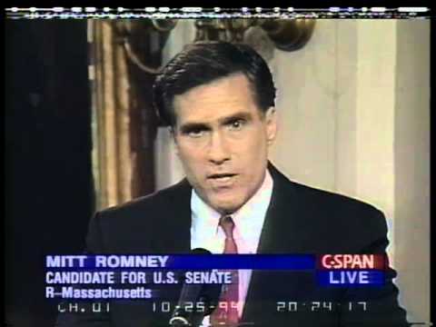 Massachusetts Senatoral Debate - 10/25/94 [FULL] Ted Kennedy and Mitt Romney