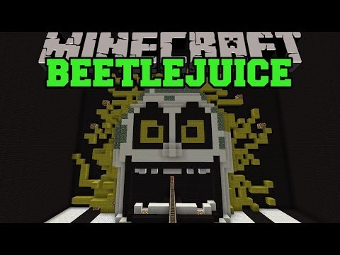 Minecraft: BEETLEJUICE ROLLERCOASTER (COMPLETELY EPIC RIDE!) Map