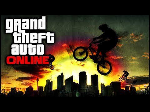 GTA 5 Glitches - How To Fly a Bmx Across The Map on GTA 5 Online ! (GTA 5 Funny Moments Trick)