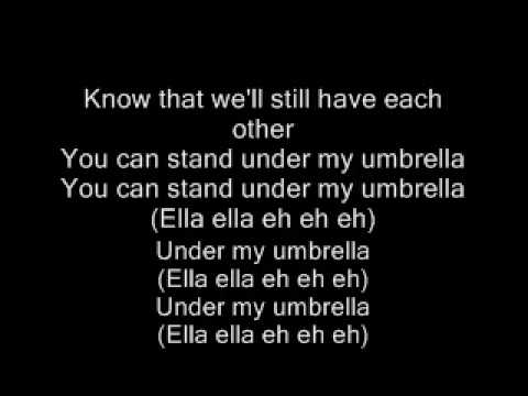 Rihanna - Umbrella Lyrics