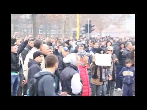 Tuzla: Protesti ispred zgrade Vlade TK 06.02.2014.g.